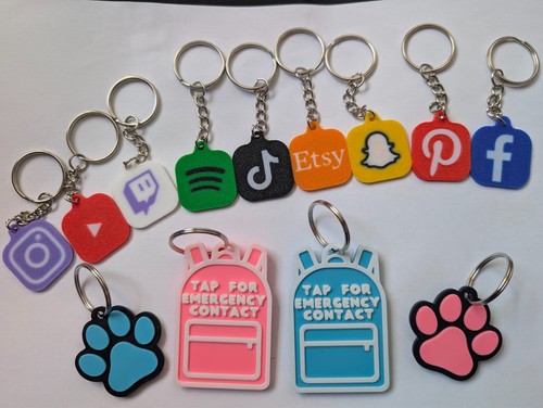 Nfc tap tag keychain - tag,