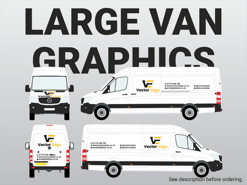 Large van vinyl signwriting - large,