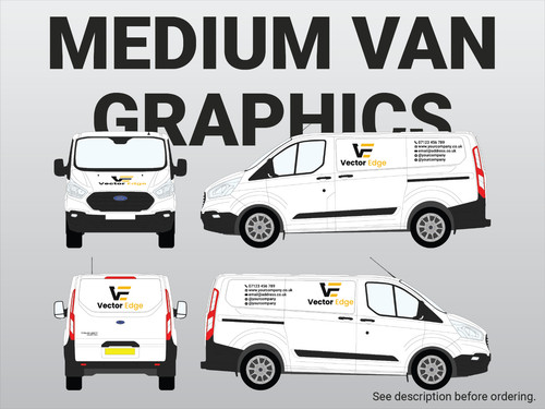 Medium van signwriting - medium,