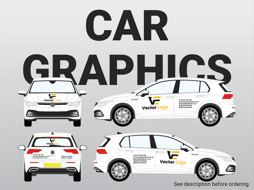 Custom car signwriting - signwriting, decals